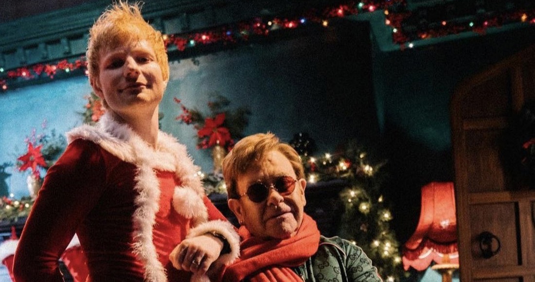 Ed Sheeran Elton John Merry Christmas C Zakary Walters